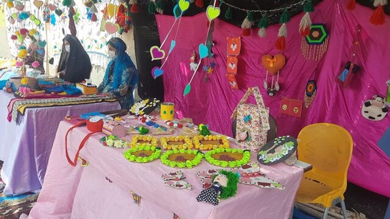 برگزاری نمایشگاه صنایع‌دستی ویژه دانش‌آموزان در بخش دیشموک کهگیلویه